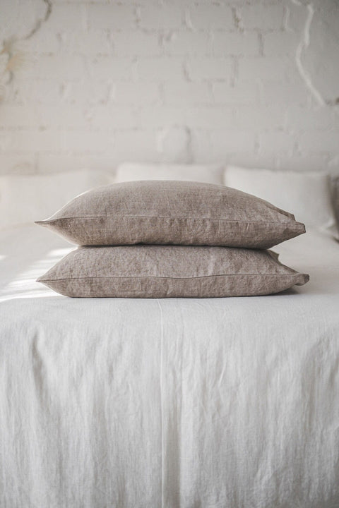 Pure Linen Pillow Case - Bedding Covers in Soft Linen