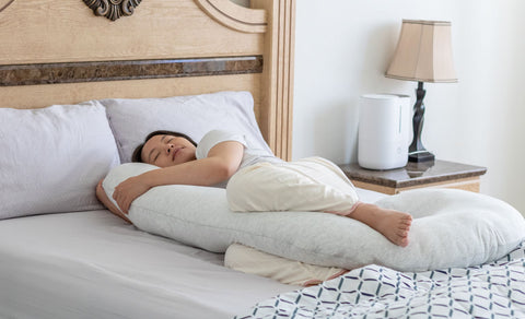 Woman Sleeping - Types of Pillows